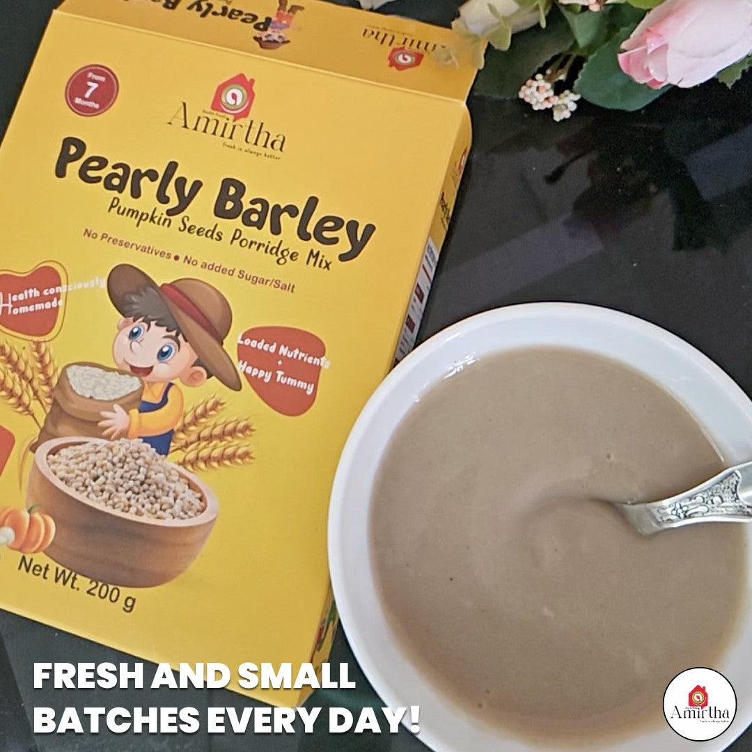 Pearly Barley Pumpkin Seed Cereal