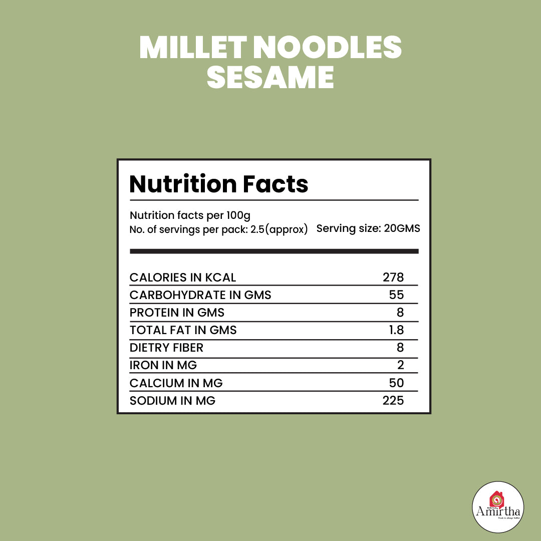 Millet Noodles Combo