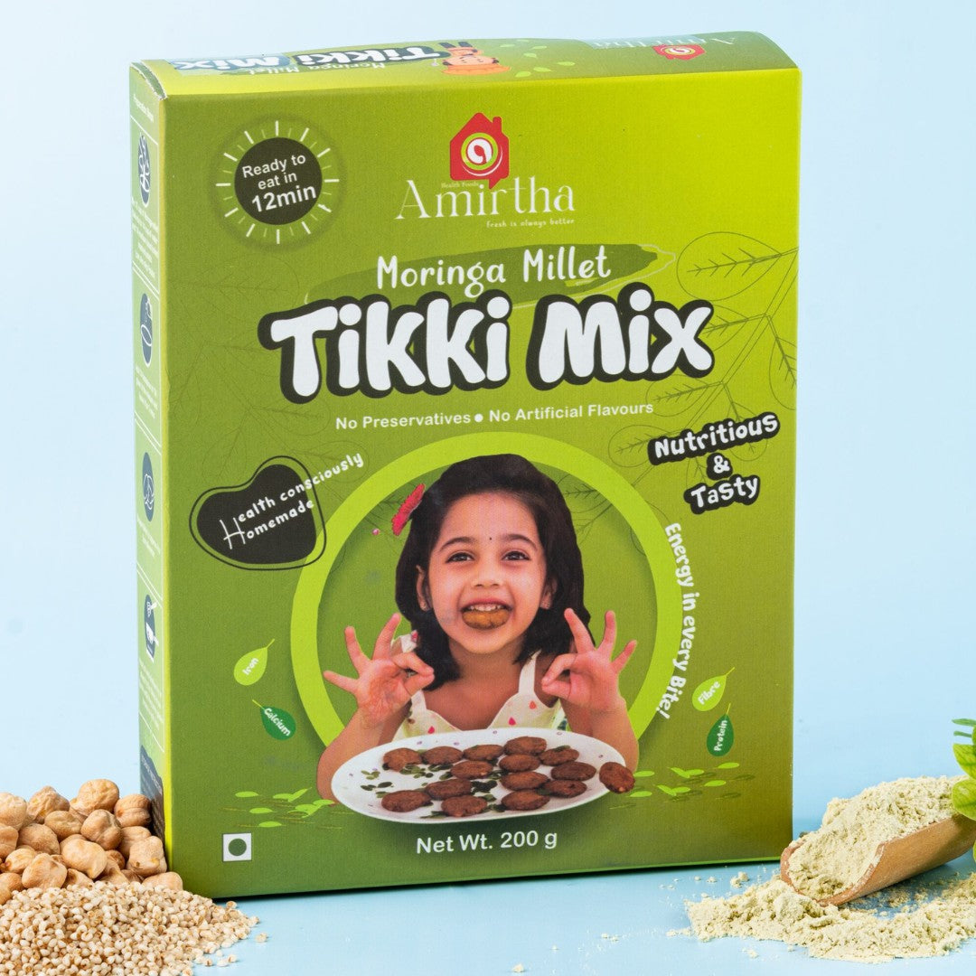 Moringa Millet Tikki Mix