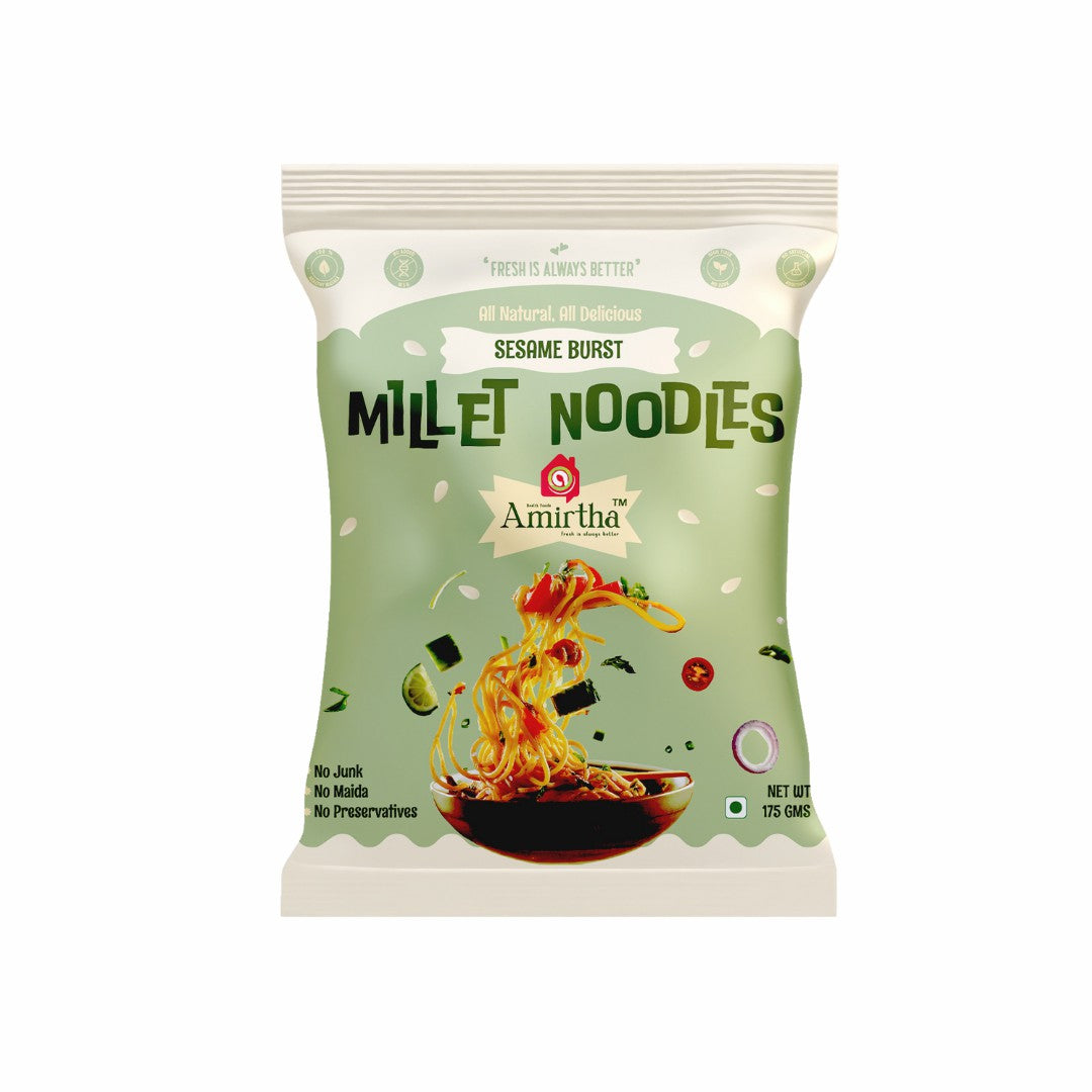 Millet Noodles – Sesame Burst
