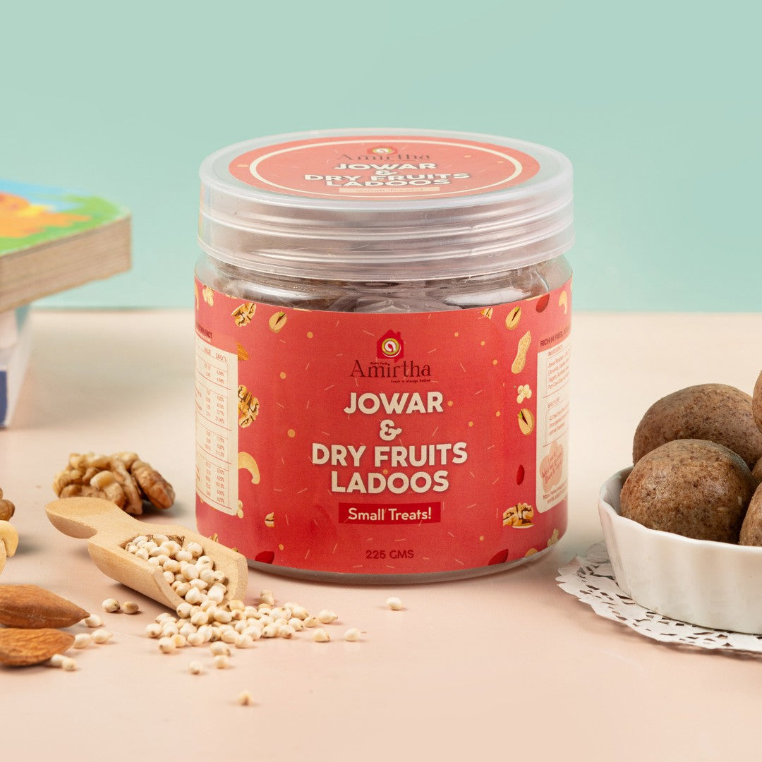 Jowar & Dry Fruits Ladoos