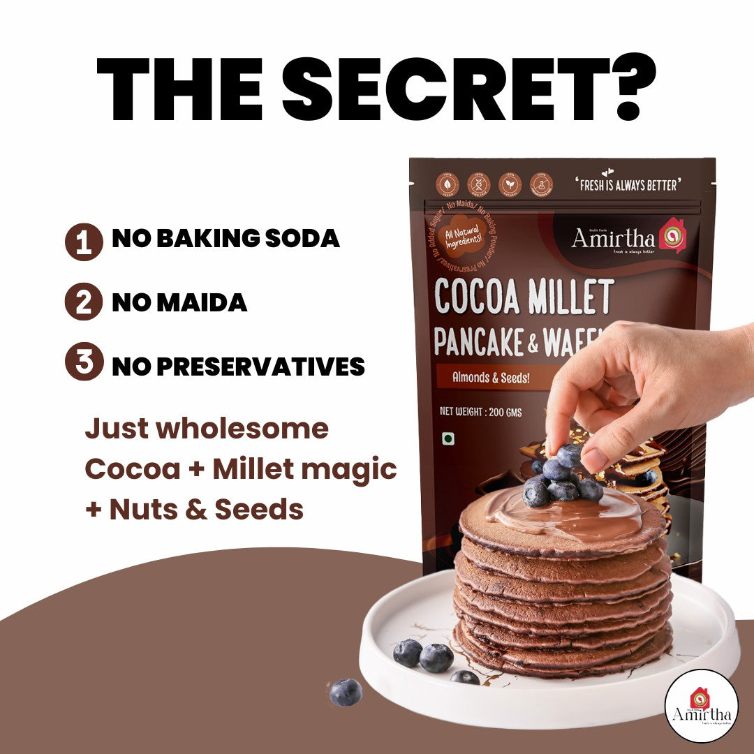 Cocoa Millet Pancake Mix
