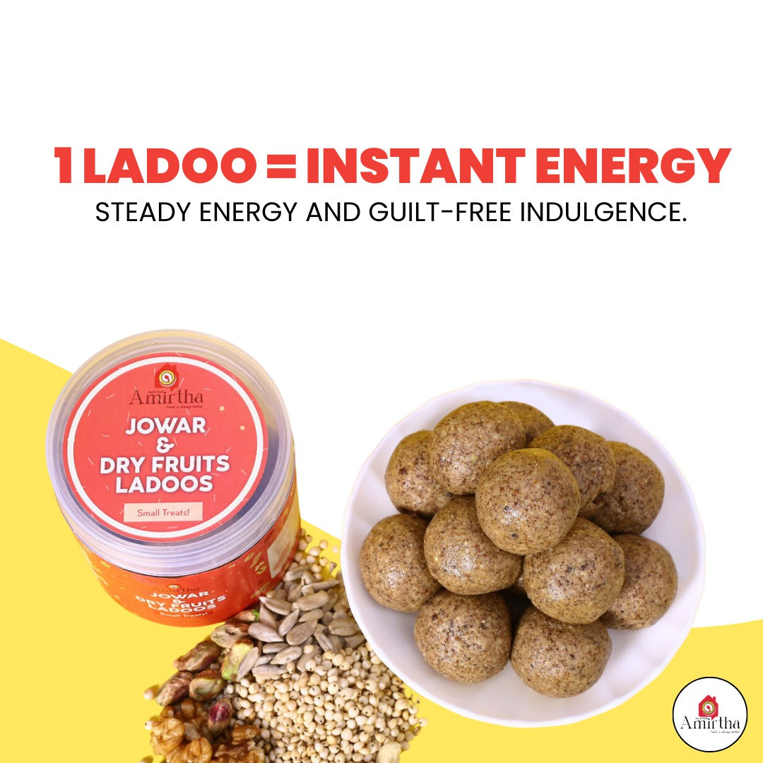 Jowar & Dry Fruits Ladoos
