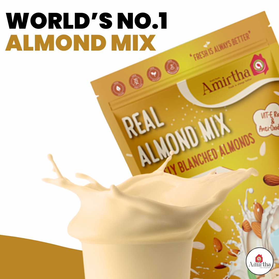 Real Almond Milk instant Mix