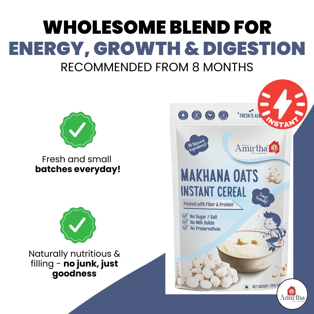 Makhana Oats - Instant Cereal