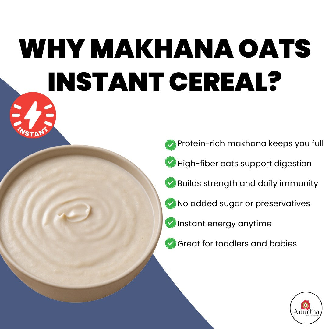 Makhana Oats - Instant Cereal