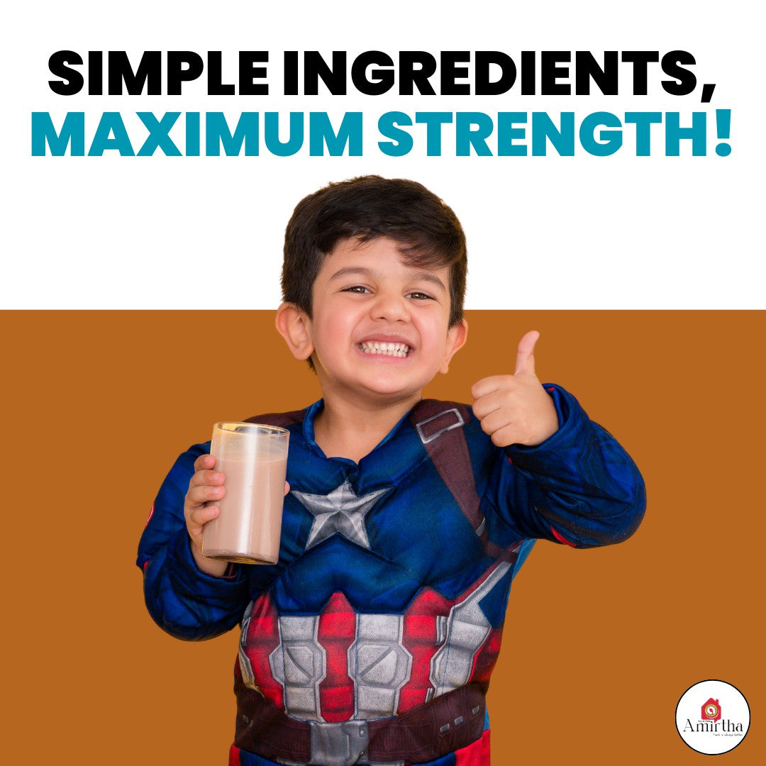 Sprouted Ragi Almond – Instant Drink Mix