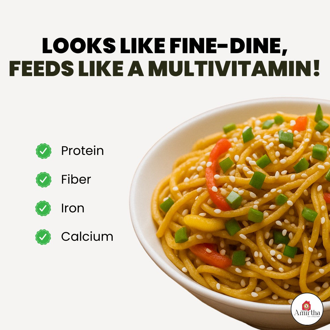 Millet Noodles – Sesame Burst