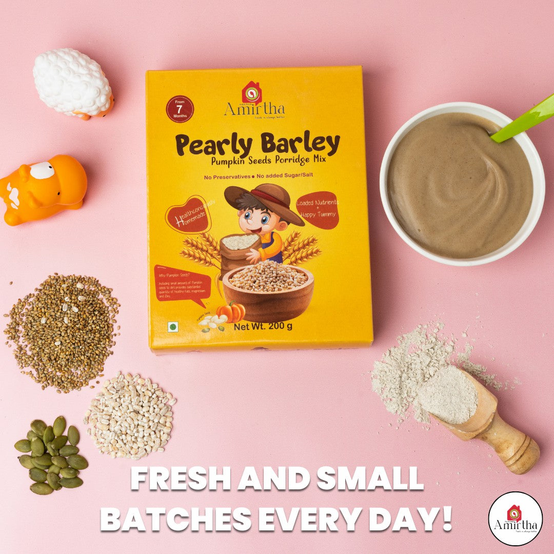 Pearly Barley Pumpkin Seed Cereal