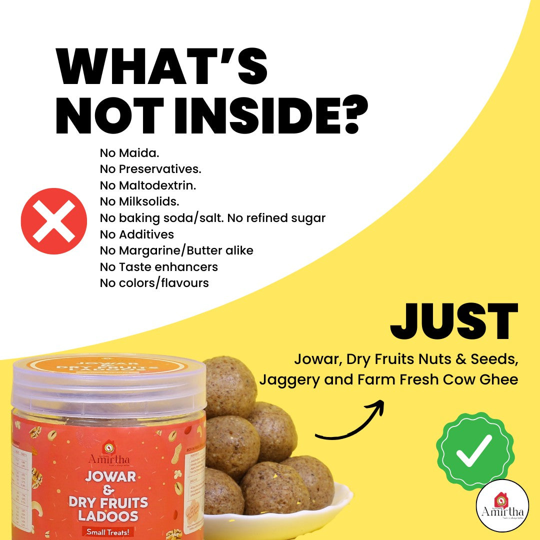 Jowar & Dry Fruits Ladoos
