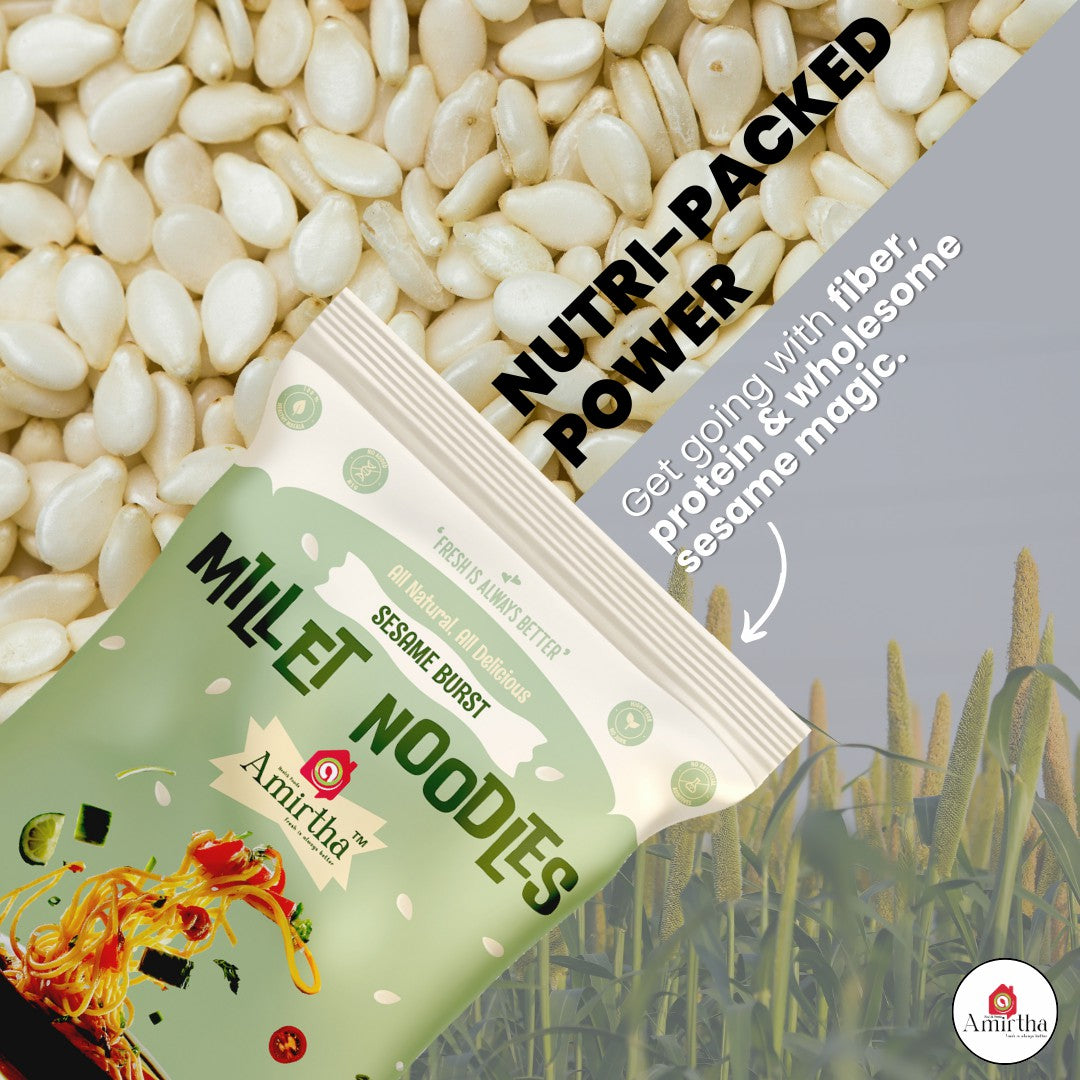 Millet Noodles – Sesame Burst