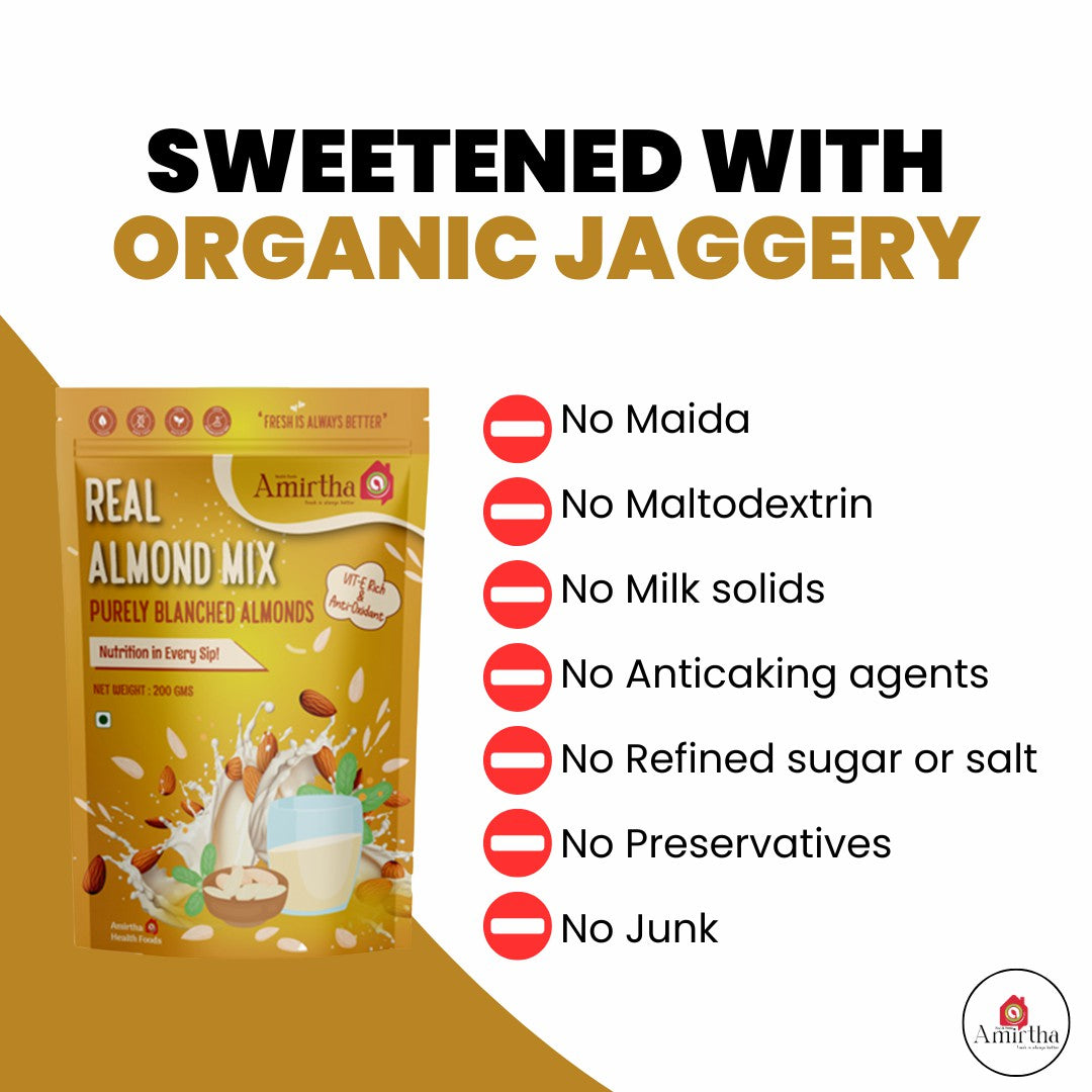 Real Almond Milk instant Mix
