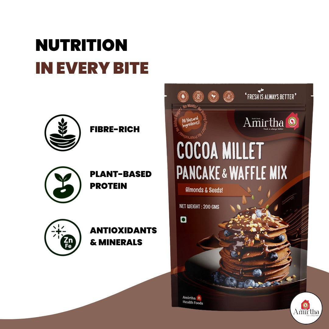 Cocoa Millet Pancake Mix