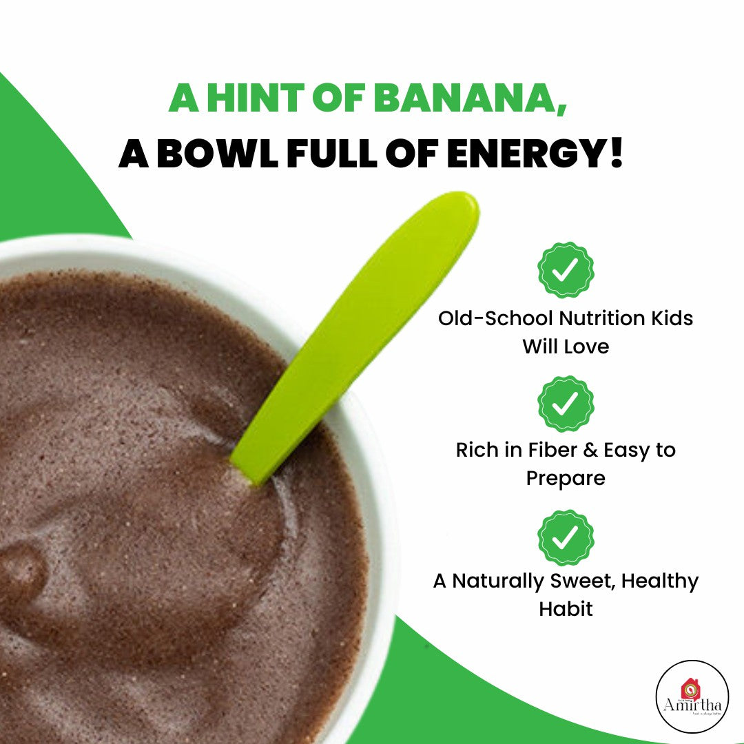 Nendran Banana Sprouted Ragi Mix- 400g