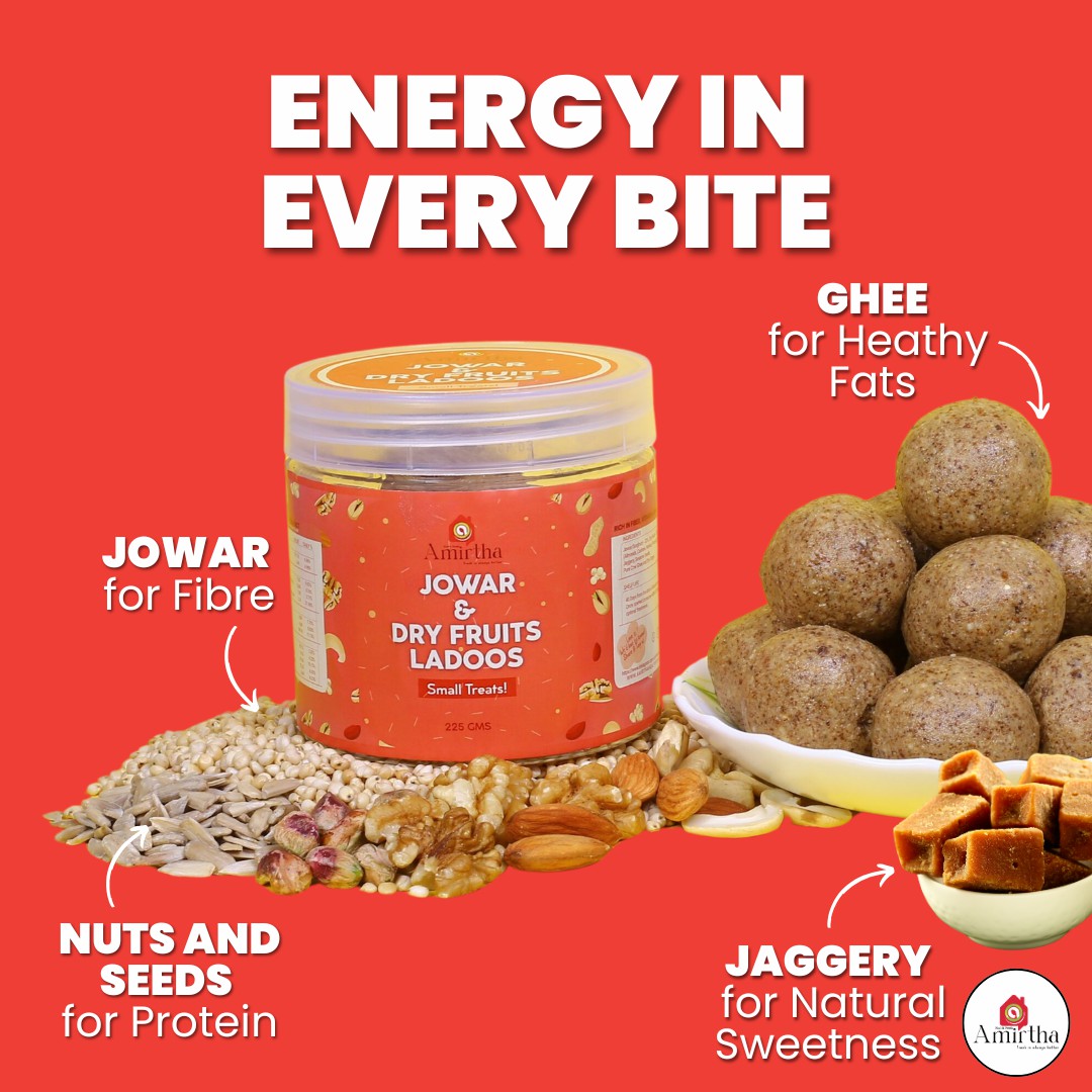 Jowar & Dry Fruits Ladoos