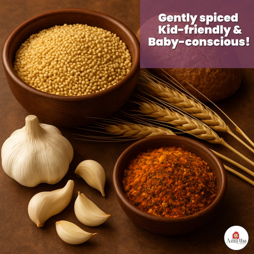Millet Noodles – Garlicky