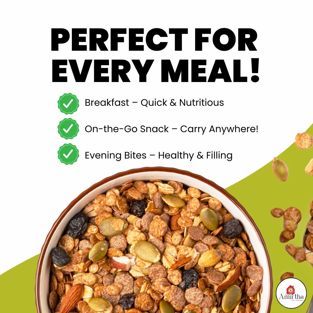 Major Millet Muesli – Almonds & Seeds