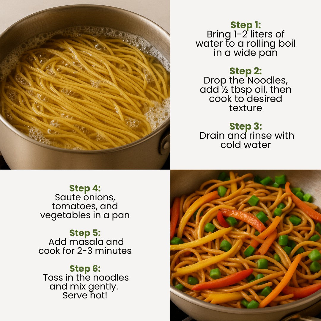 Millet Noodles – Sesame Burst