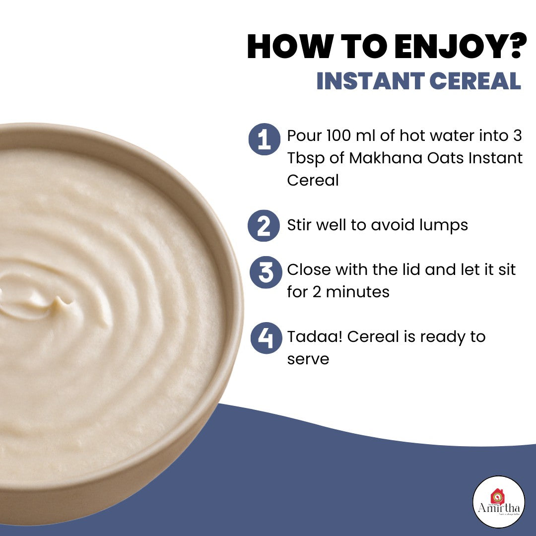 Makhana Oats - Instant Cereal