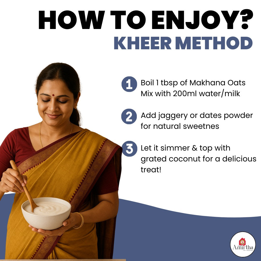 Makhana Oats - Instant Cereal