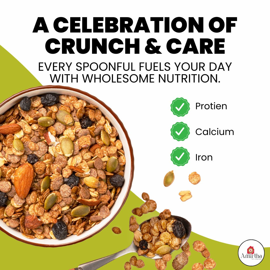 Major Millet Muesli – Almonds & Seeds