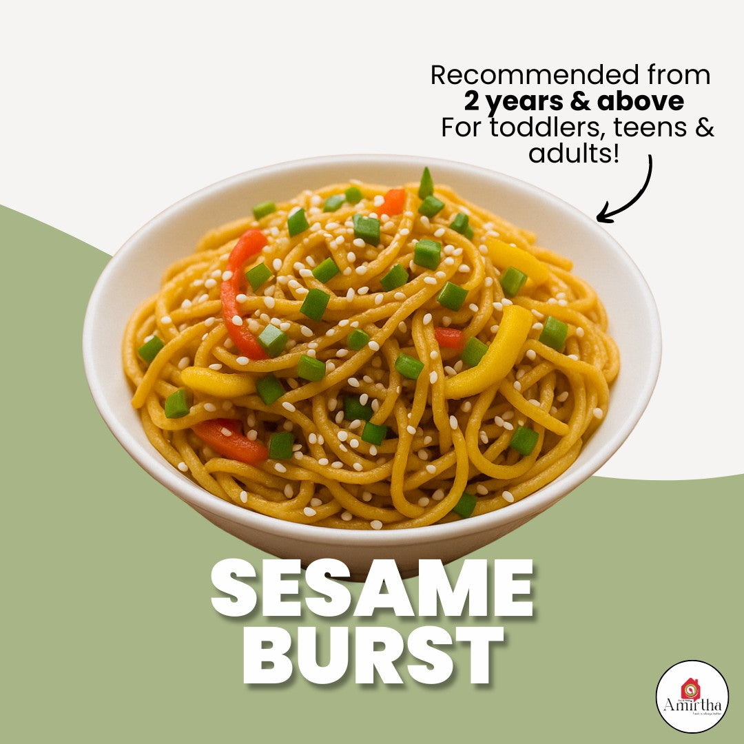 Millet Noodles – Sesame Burst