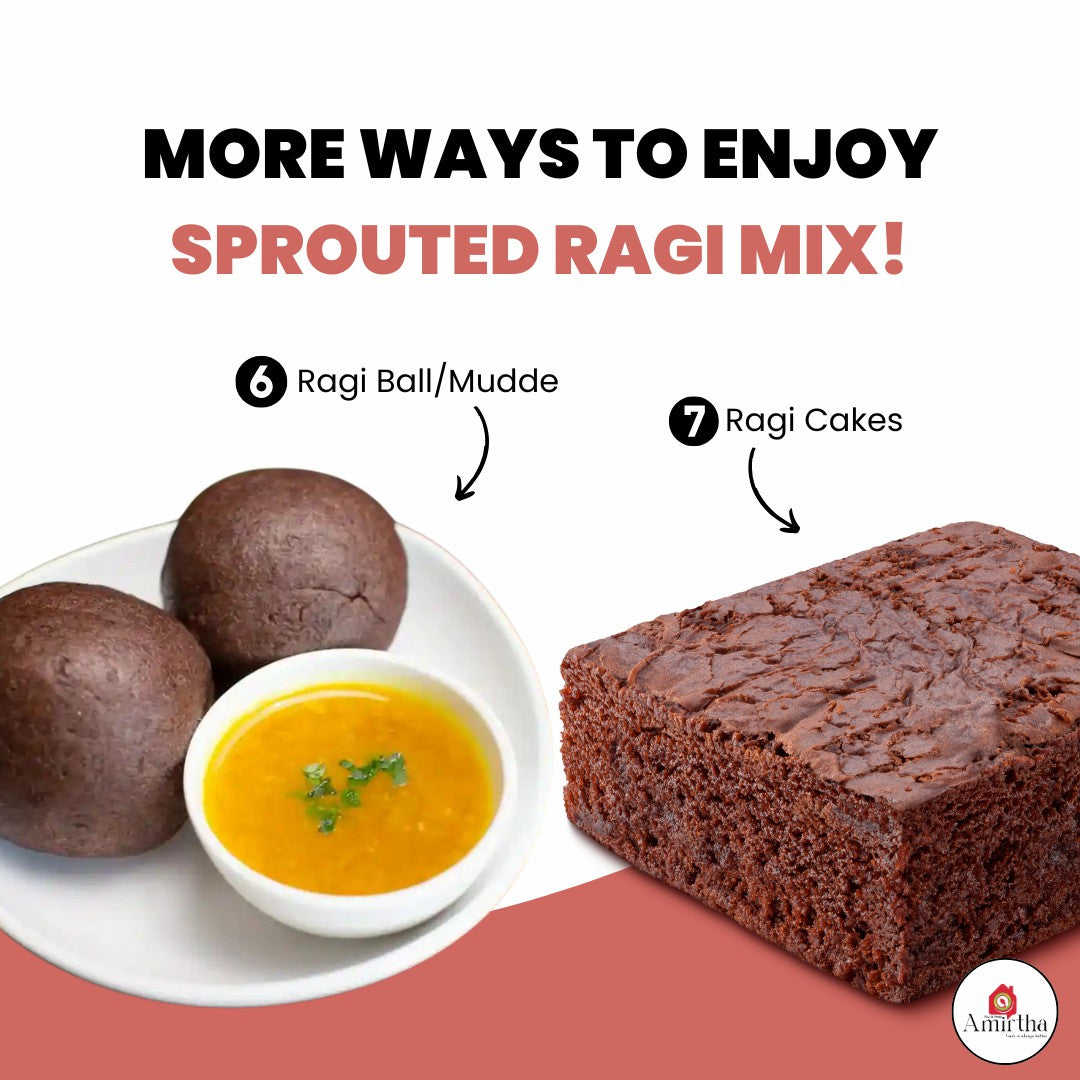 Sprouted Ragi Mix- 400g