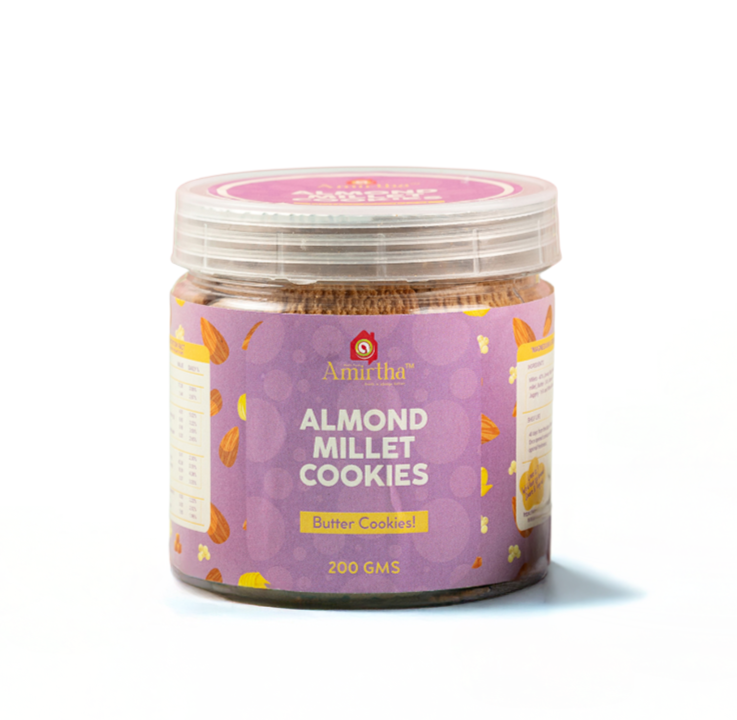 Almond Millet Butter Cookies