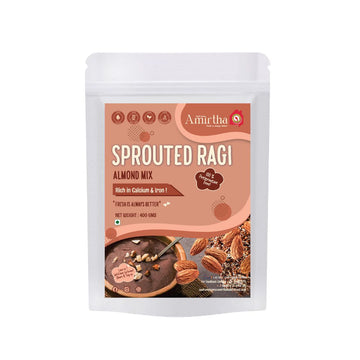 Sprouted Ragi Almond Mix – 400g